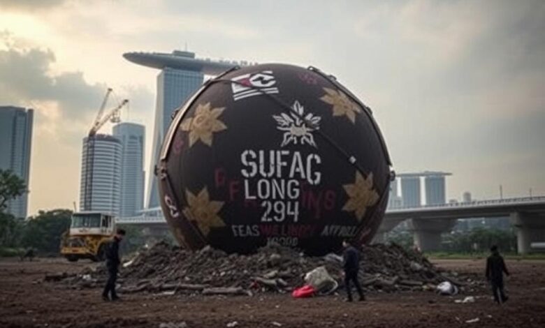 WWII Bomb in Singapore: Singapore safely detonates massive 250kg wartime bomb near airport without disrupting flights | World News – The Times of India