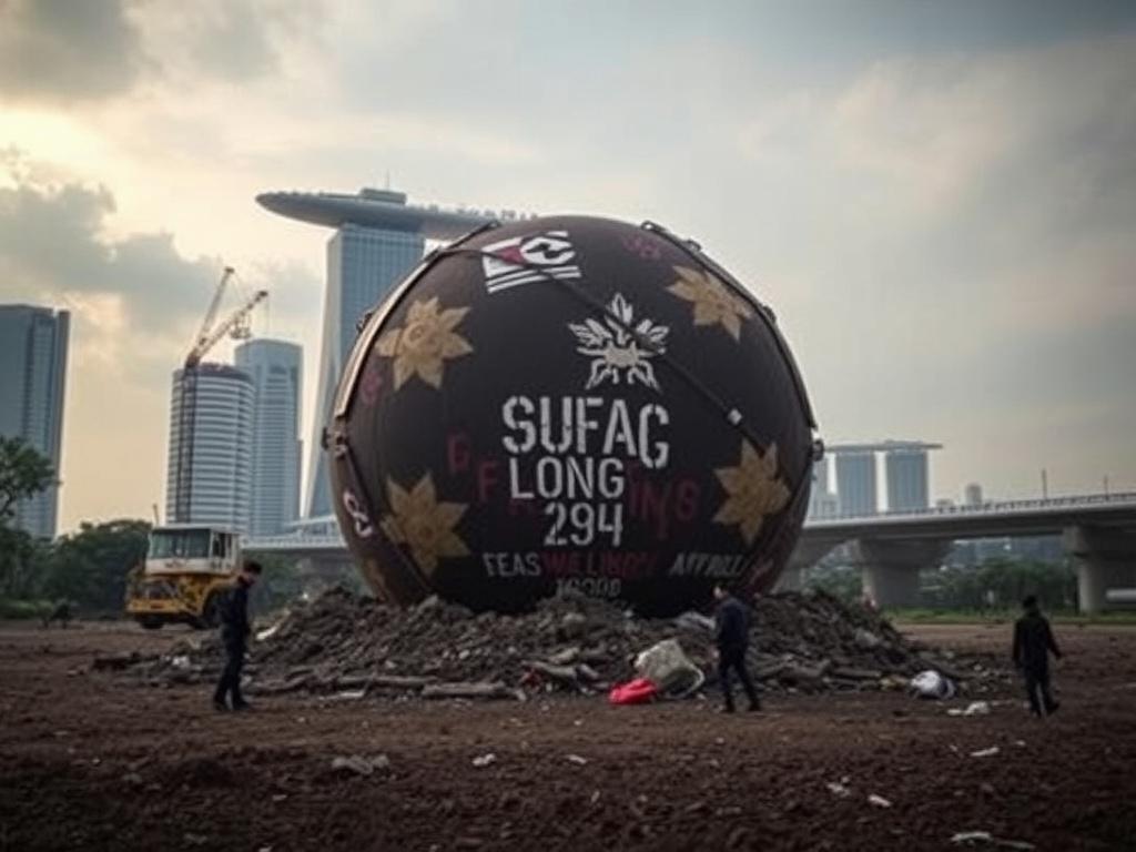 WWII Bomb in Singapore: Singapore safely detonates massive 250kg wartime bomb near airport without disrupting flights | World News – The Times of India
