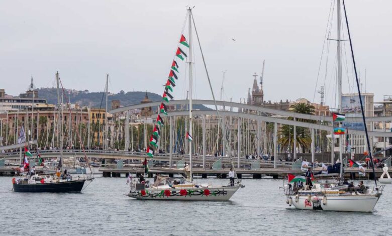 Activists say Israel has intercepted their Gaza aid flotilla near Crete