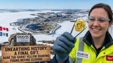 Canada’s Diavik mine makes stunning 158-carat diamond discovery just before shutdown | World News – The Times of India