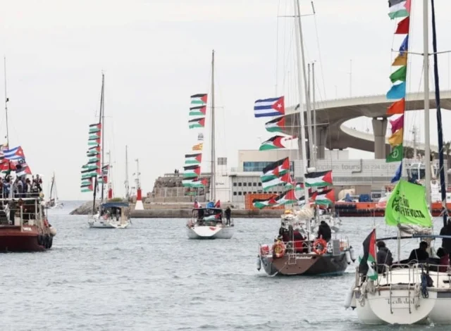 Flotilla organisers say 211 activists ‘kidnapped’,22 vessels intercepted by Israel | The Express Tribune