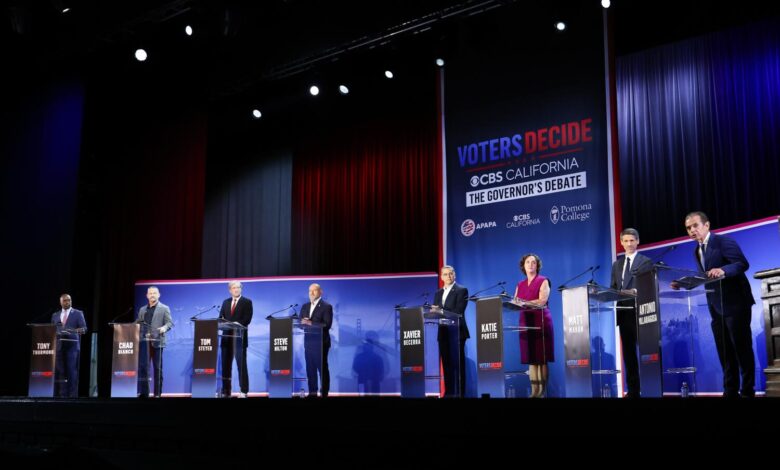 Gas prices, wildfire, insurance, climate – what each candidate said last night