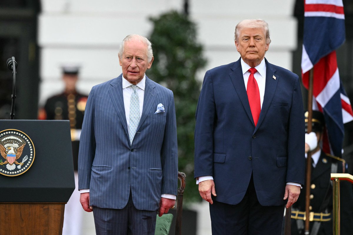 King Charles And Donald Trump Both Display Age-Related Hand Conditions In New Photos | Celebrity Insider