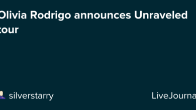 Olivia Rodrigo announces Unraveled tour