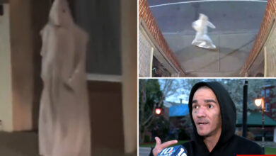 Sicko walks through quiet Rhode Island town in KKK robes: ‘That’s a whole different level of racism’