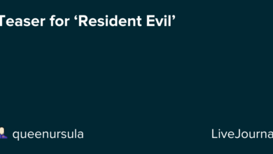 Teaser for ‘Resident Evil’