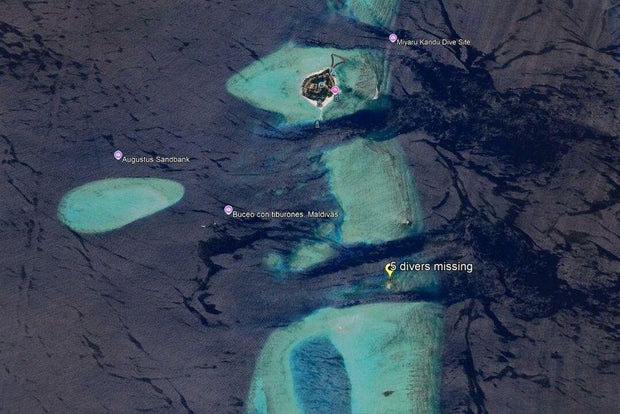 5 Italian tourists killed in Maldives cave diving accident as authorities search water for bodies