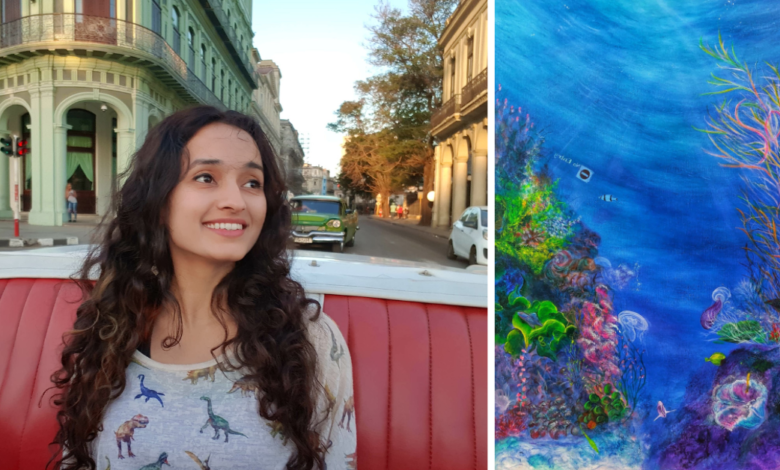 A Facebook Post Took This Self-Taught Bengaluru Artist’s Paintings to the United Nations