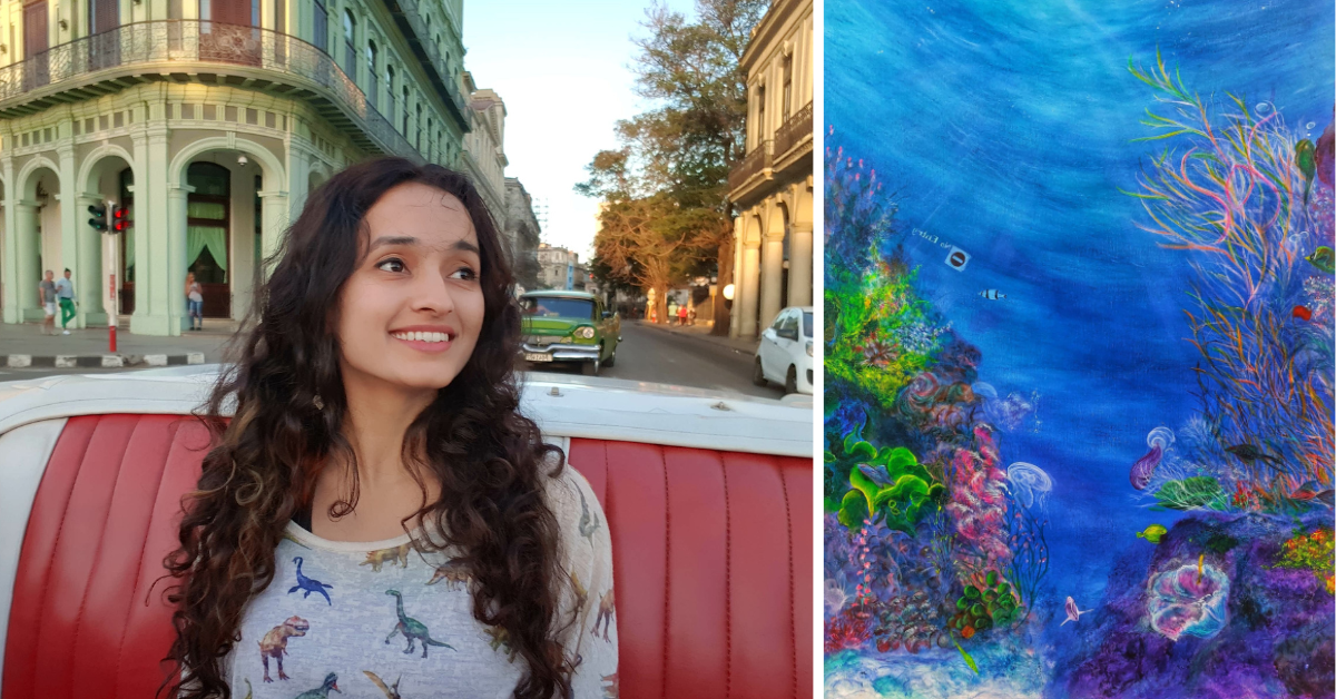 A Facebook Post Took This Self-Taught Bengaluru Artist’s Paintings to the United Nations