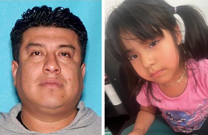 Amber Alert issued for missing girl, 5, after mother found slain. Father sought by police