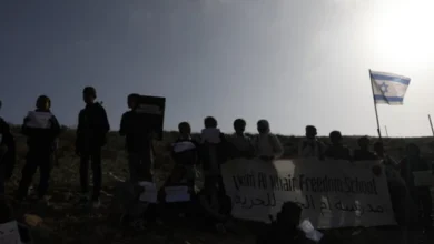 Armed Israeli occupier storms Palestinian school, chases students in occupied West Bank | The Express Tribune