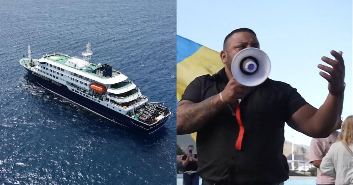 As hantavirus outbreak ship heads toward Canary Islands, locals protest