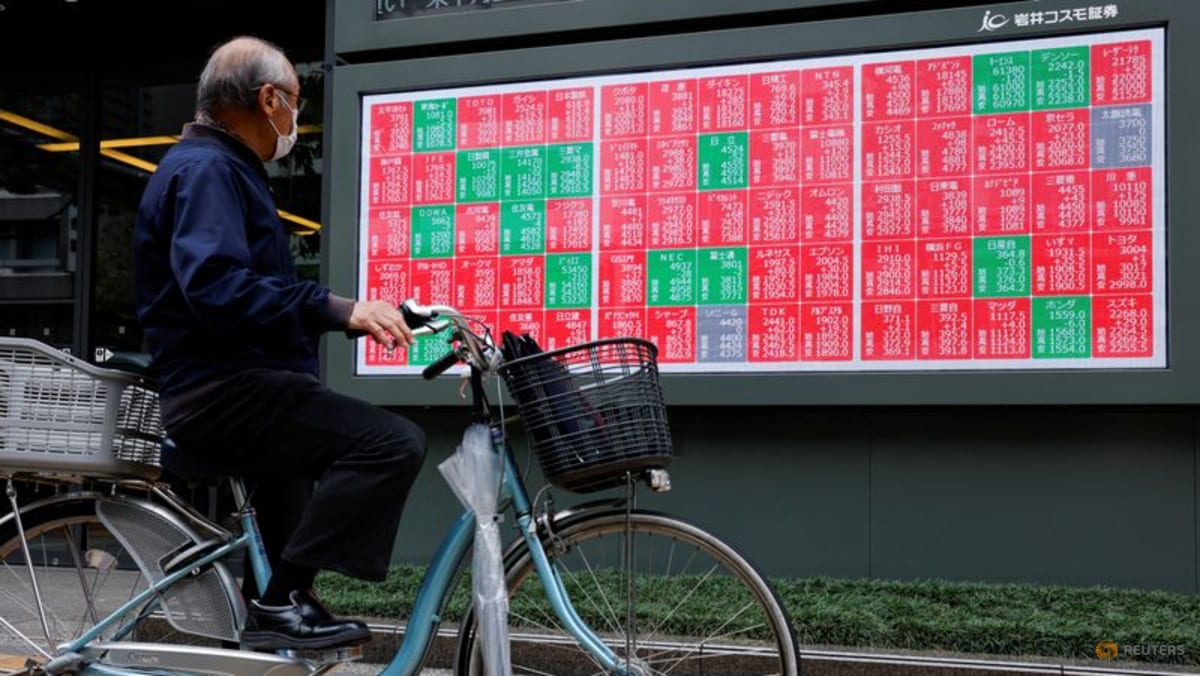 Asia shares find relief in tech resilience, oil off peak
