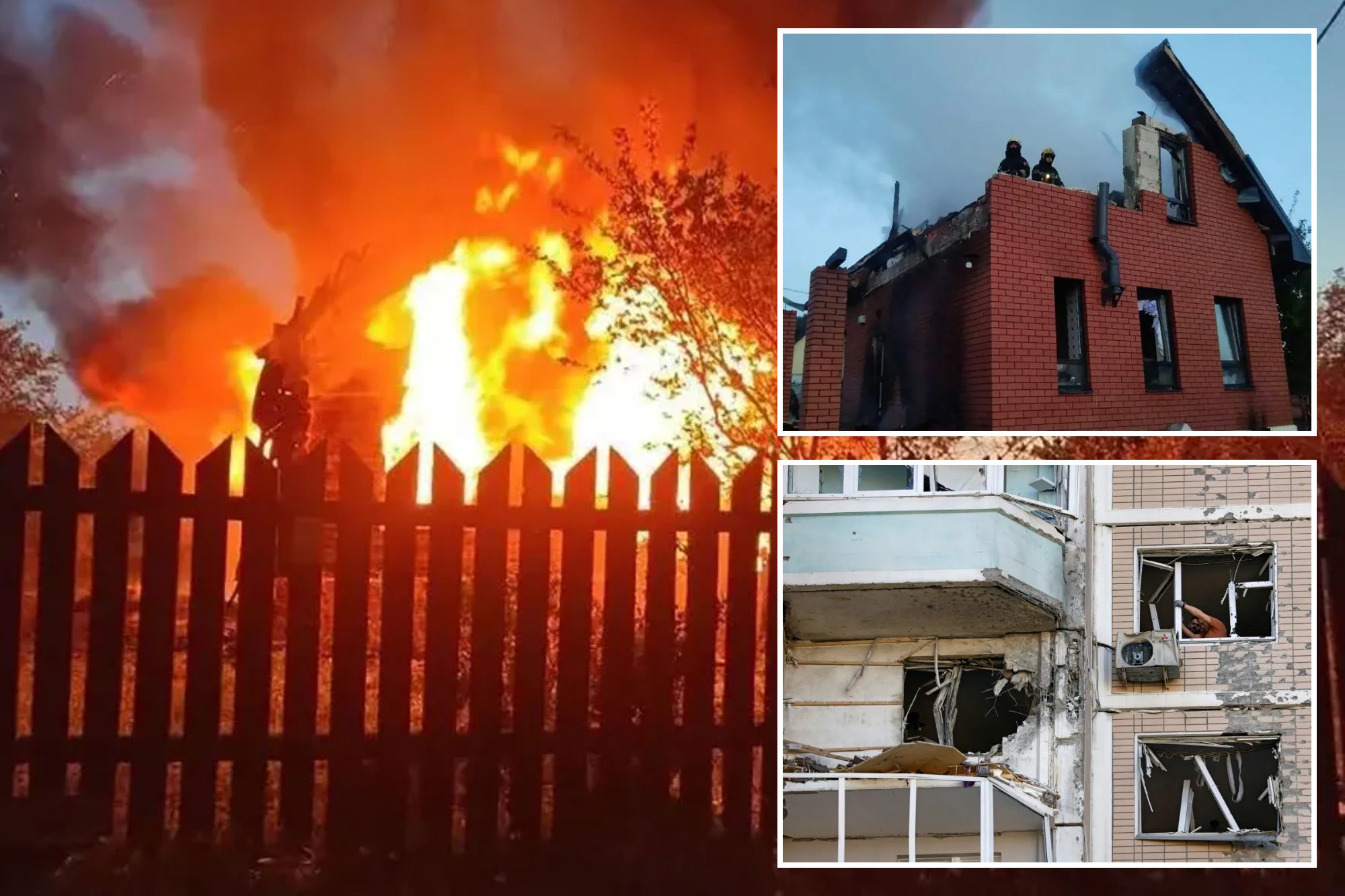 At least 3 people killed in largest Ukrainian drone strike on Moscow in months