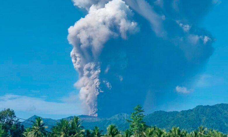At least 3 stranded hikers killed by volcano eruption on remote Indonesian island