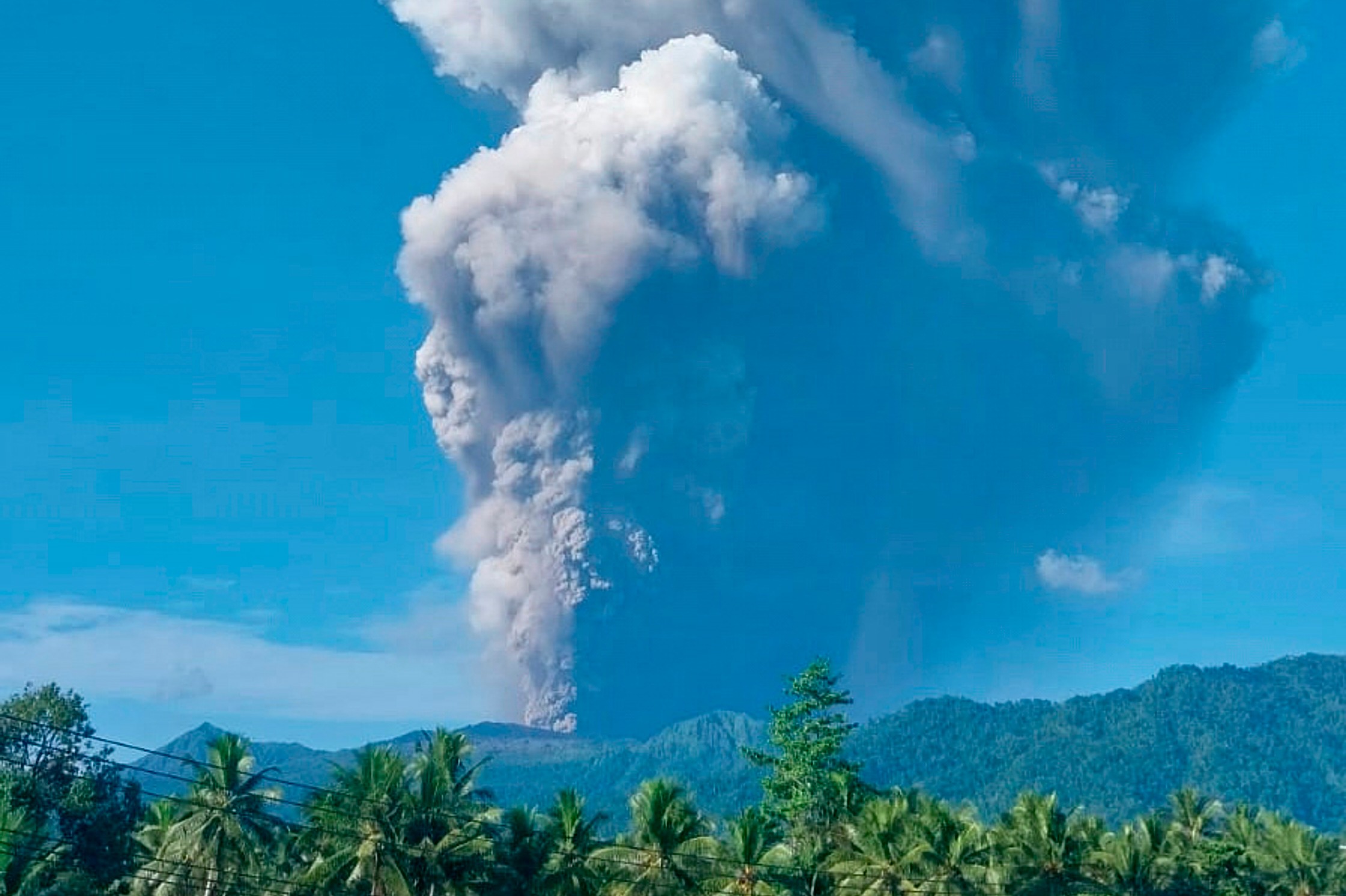 At least 3 stranded hikers killed by volcano eruption on remote Indonesian island