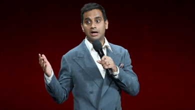 Aziz Ansari’s Kash Patel calls himself ‘first Indian person to suck at their job’ in ‘SNL’ cold open
