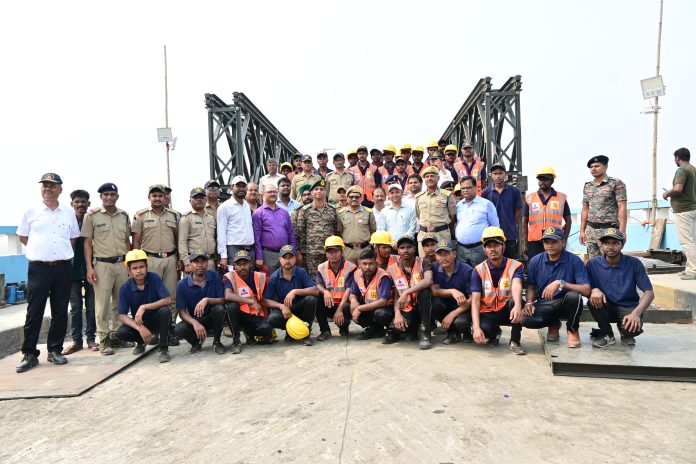 BRO Restores Connectivity in Bihar with 170-Foot Bailey Bridge Over Vikramshila Setu