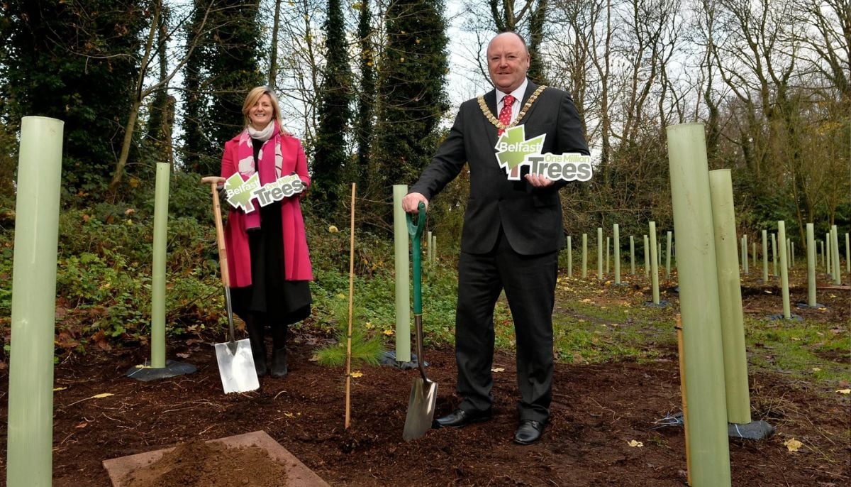 Belfast’s green push grows with 300,000 trees, new community orchards