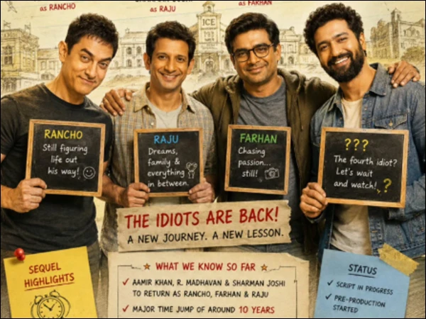 Big change in the story of Three Idiots, time jump and Vicky Kaushal’s entry | Express News