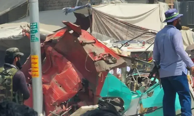 Blast in KP’s Lakki Marwat claims lives of 7 people, including 2 cops
