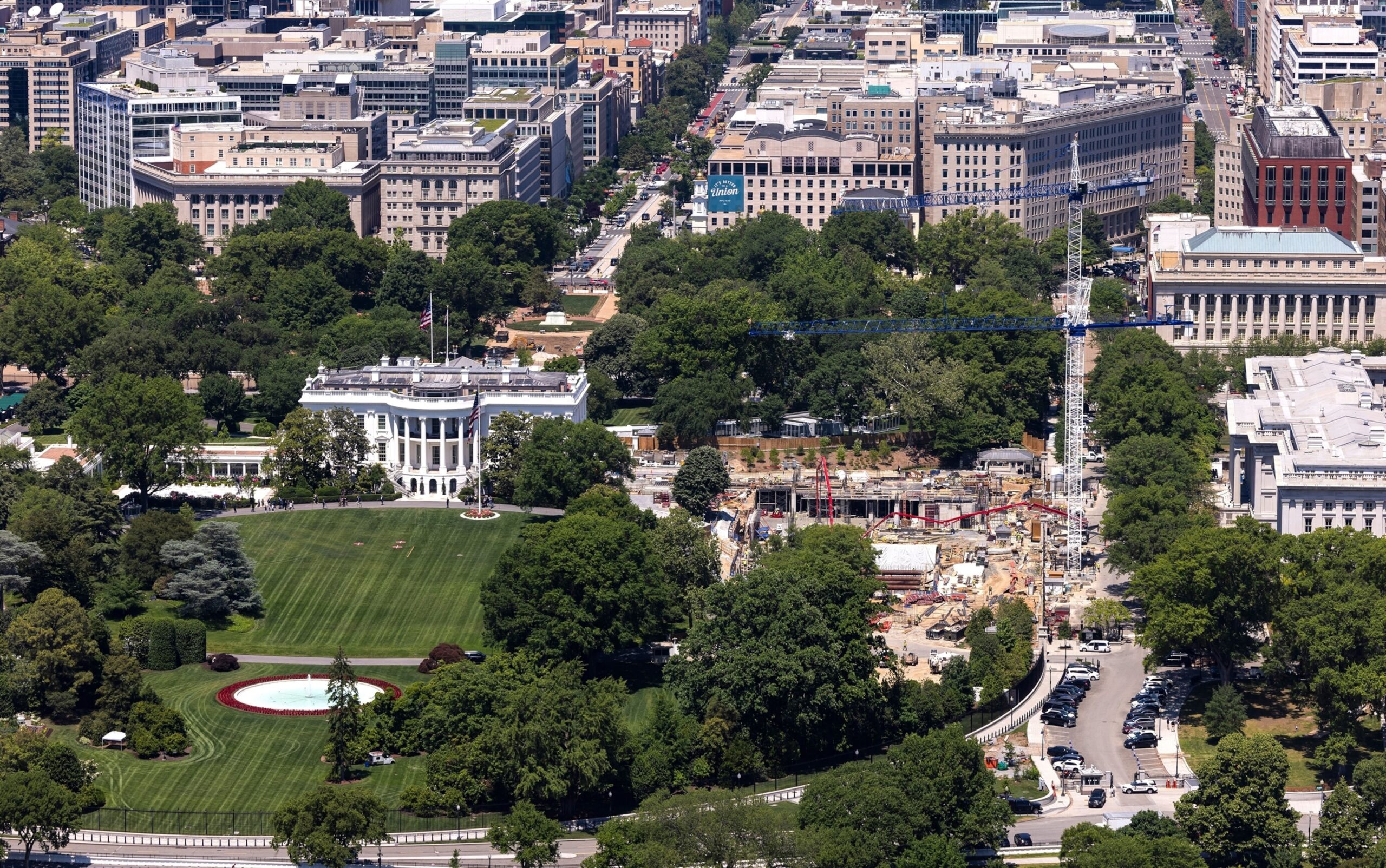 Breakdown of  billion request for Trump’s White House ballroom project