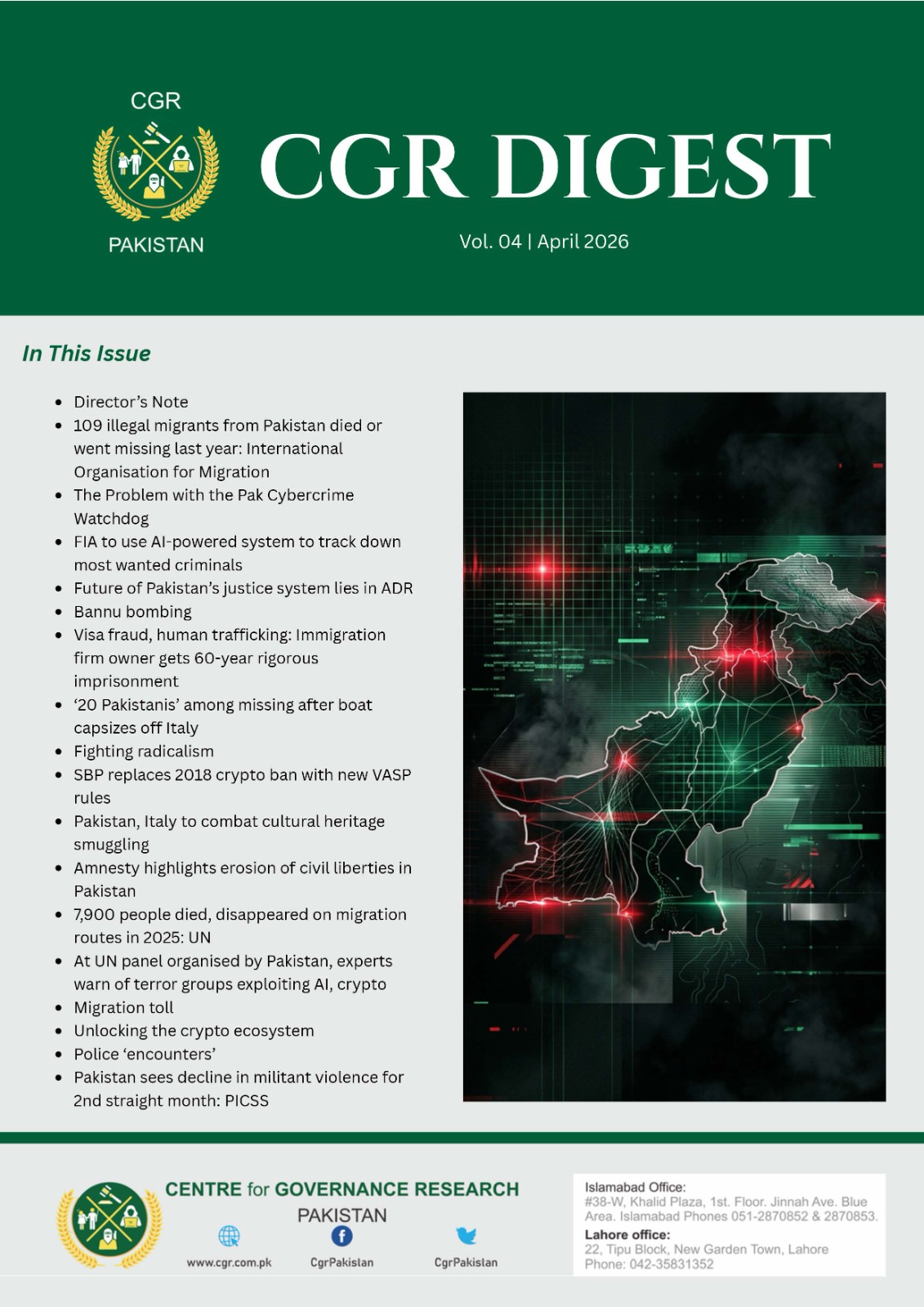 CGR Digest April 2026