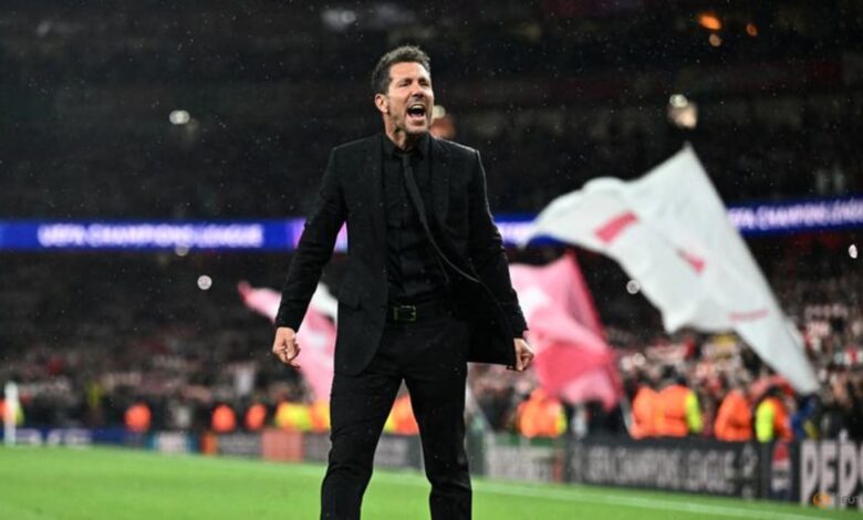 Calm after the storm for Simeone as Atletico bow out of Champions League