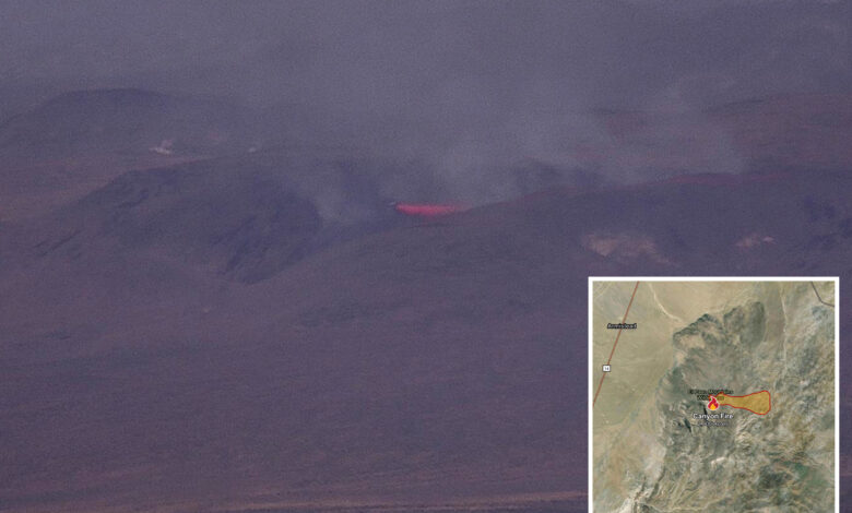 Canyon fire explodes to 2,000 acres as it burns out of control in Kern County