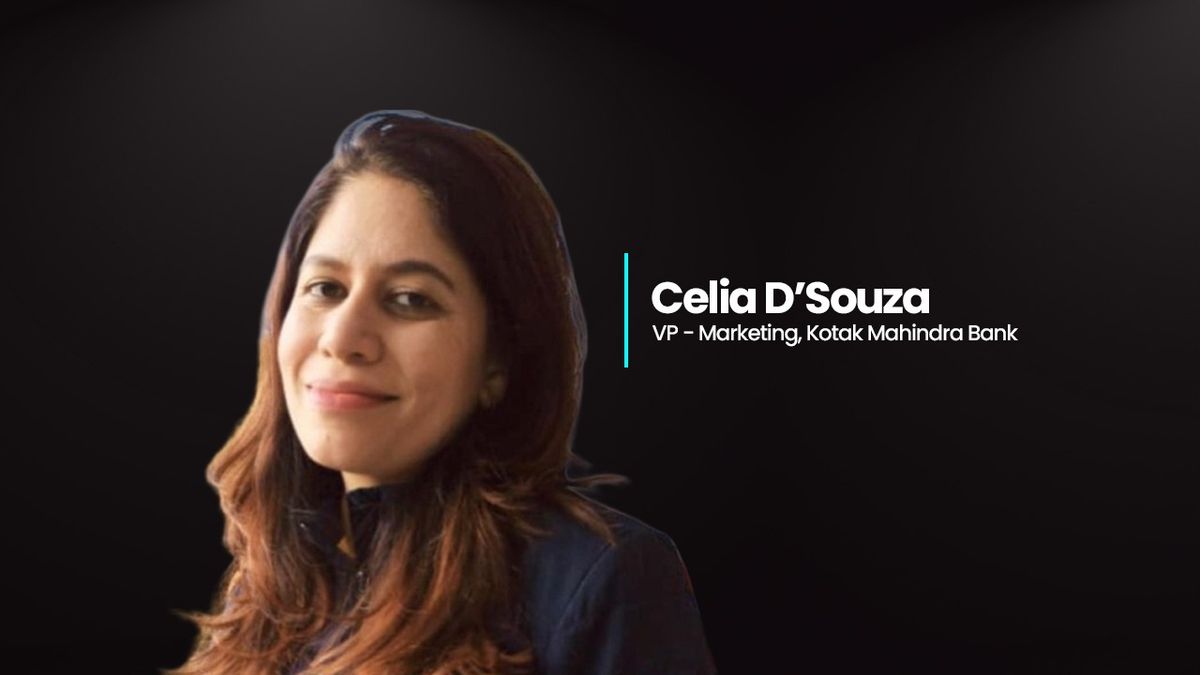Celia D’Souza elevated to VP – Marketing at Kotak Mahindra Bank