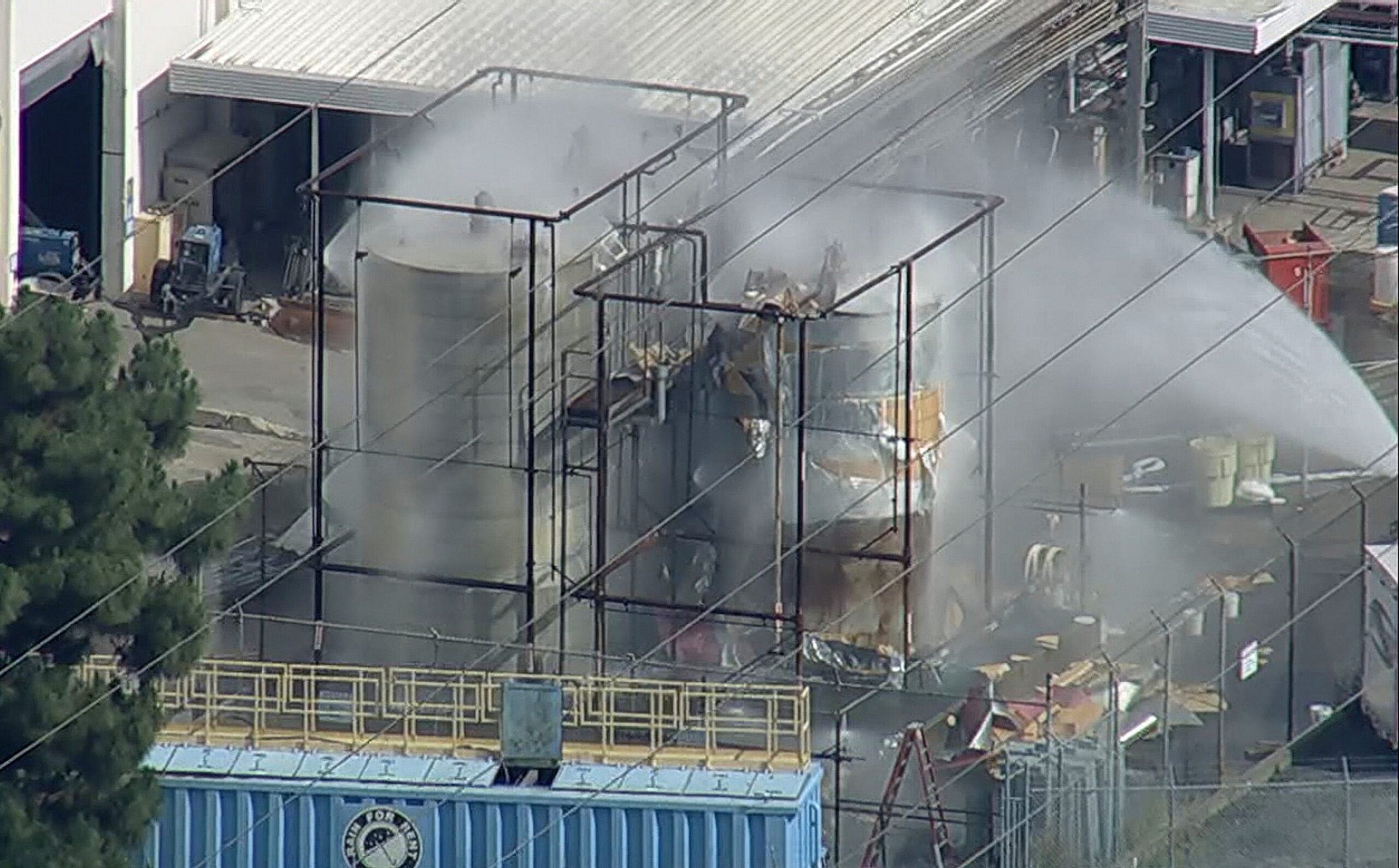 Chemical tank in Southern California no longer under threat of catastrophic explosion, officials say