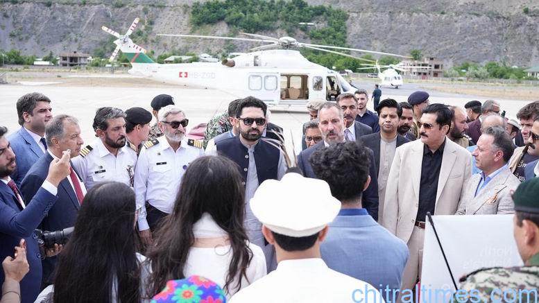 Chitral Times – ہزہائی نس کے دورہ چترال کے موقع پر چترال آئیر پورٹ پر نان ٹمبر فارسٹ پراڈکٹس کی نمائش کا اہتمام