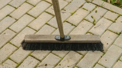 Clean your patio without a power washer using two common ingredients