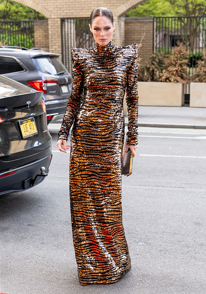 Coco Rocha Looked Amazing on the Way to the Accessories Council Excellence Awards – Go Fug Yourself