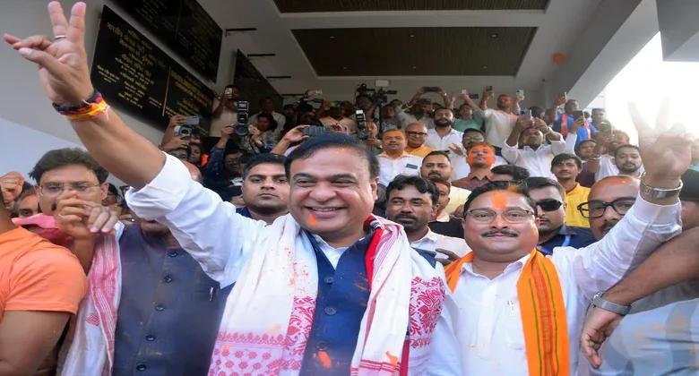 Congress Wipeout in Assam: Himanta Biswa set for 3rd term