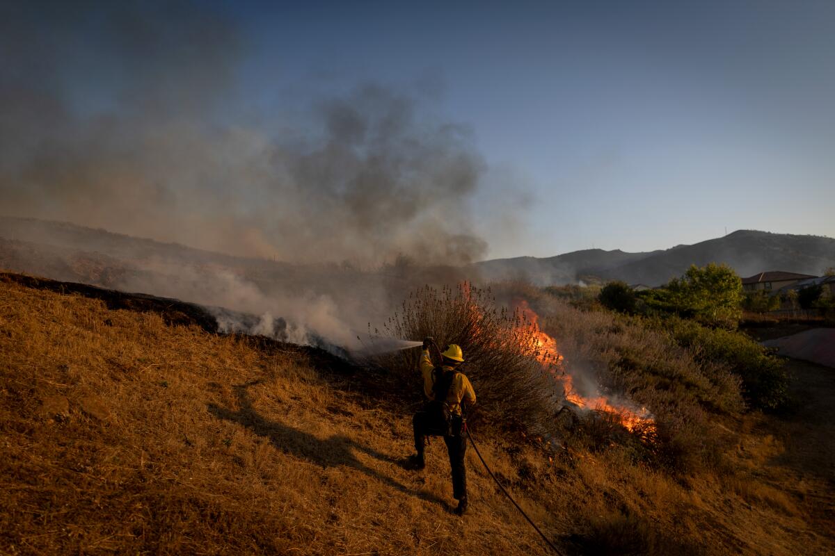 Containment grows on Sandy fire, others across Southern California