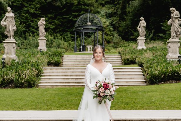 Couple wed in the same stunning location as the bride's parents 42 years earlier