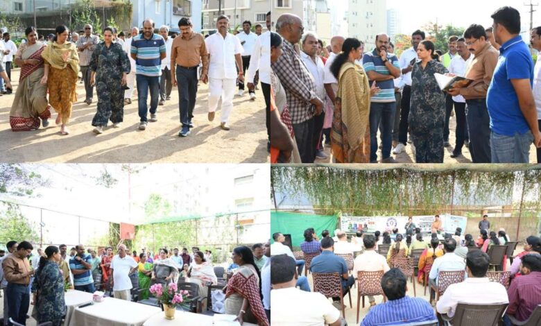 Cyberabad Commissioner Conducts Day 7 Field Visit to Gachibowli Ward Under One Ward Every Day Initiative