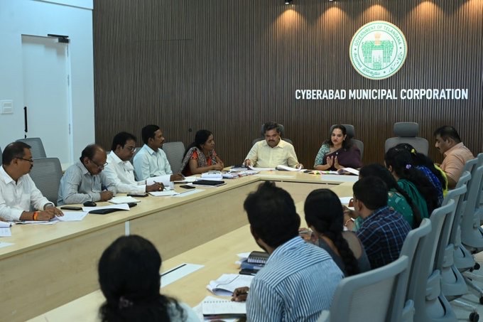 Cyberabad Municipal Commissioner Reviews Town Planning Works, Directs Timely Action on Pending Cases