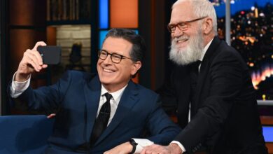 David Letterman blasts ‘lying weasels’ CBS as Colbert nears ‘Late Show’ finale