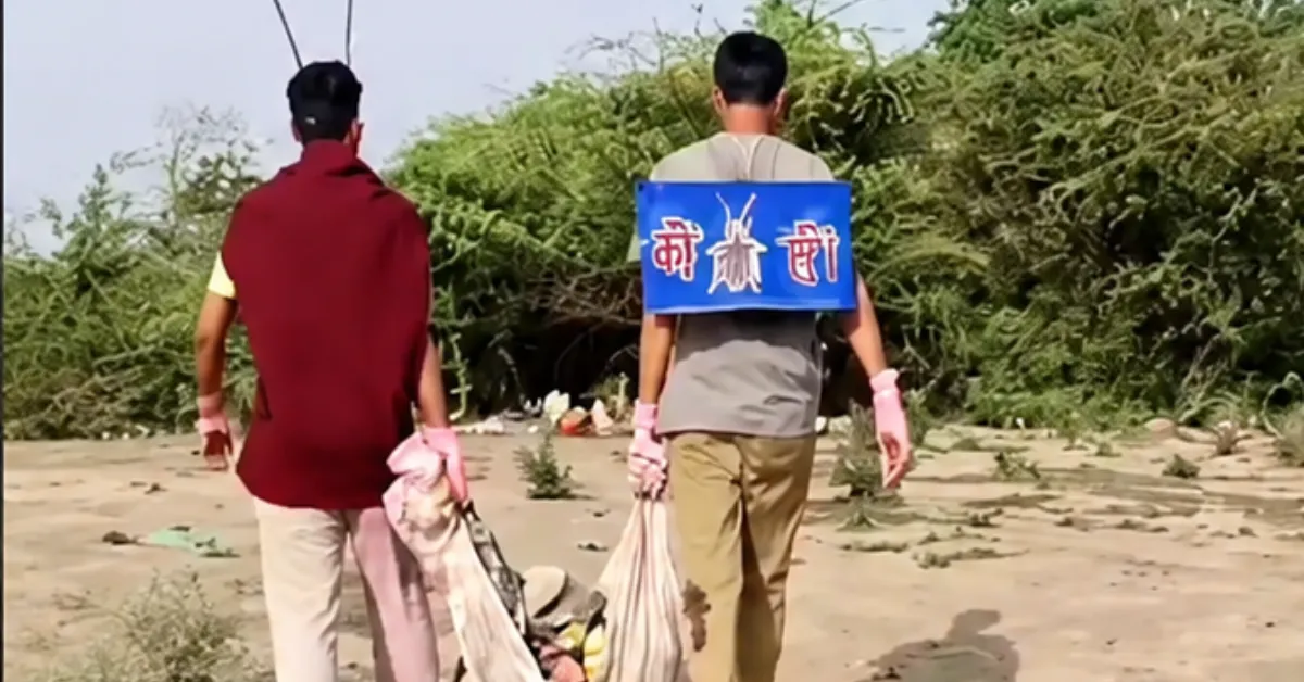 Delhi Youth Dress Up as Cockroaches to Clean the Yamuna & Turn a Viral Remark Into Action