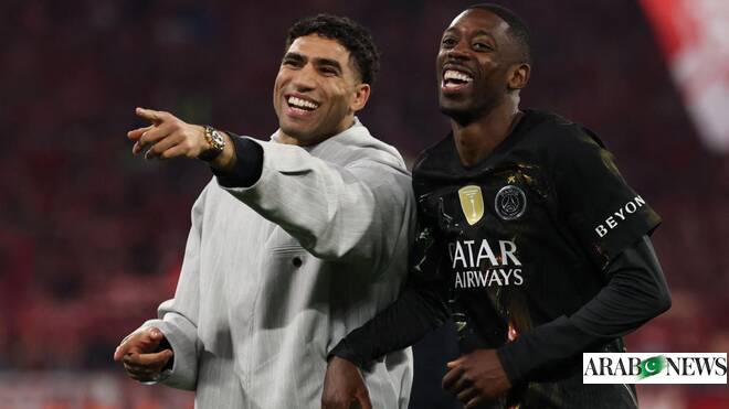 Dembele, Hakimi back in PSG training ahead of Champions League final
