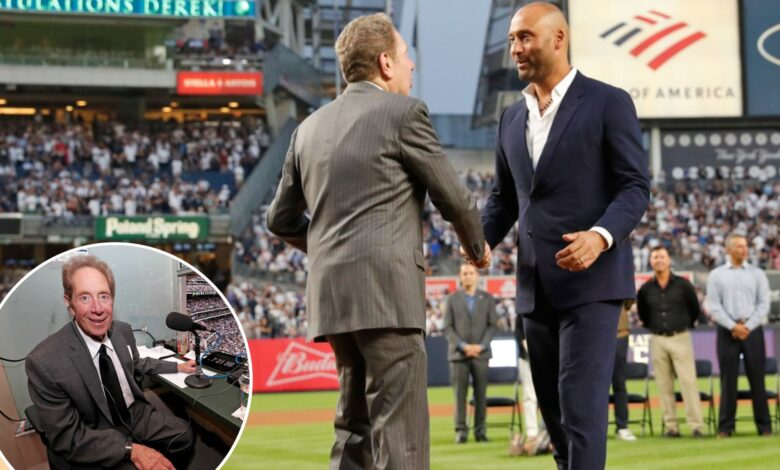 Derek Jeter pays tribute to John Sterling after Yankees broadcaster’s death: ‘Will be deeply missed’