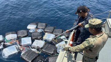 Dozens of packages of cocaine seized in Pacific Ocean off Mexico, 11 rescued from shipwreck