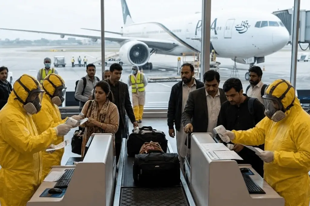 Ebola outbreak Pakistan Travel Alert & Screening