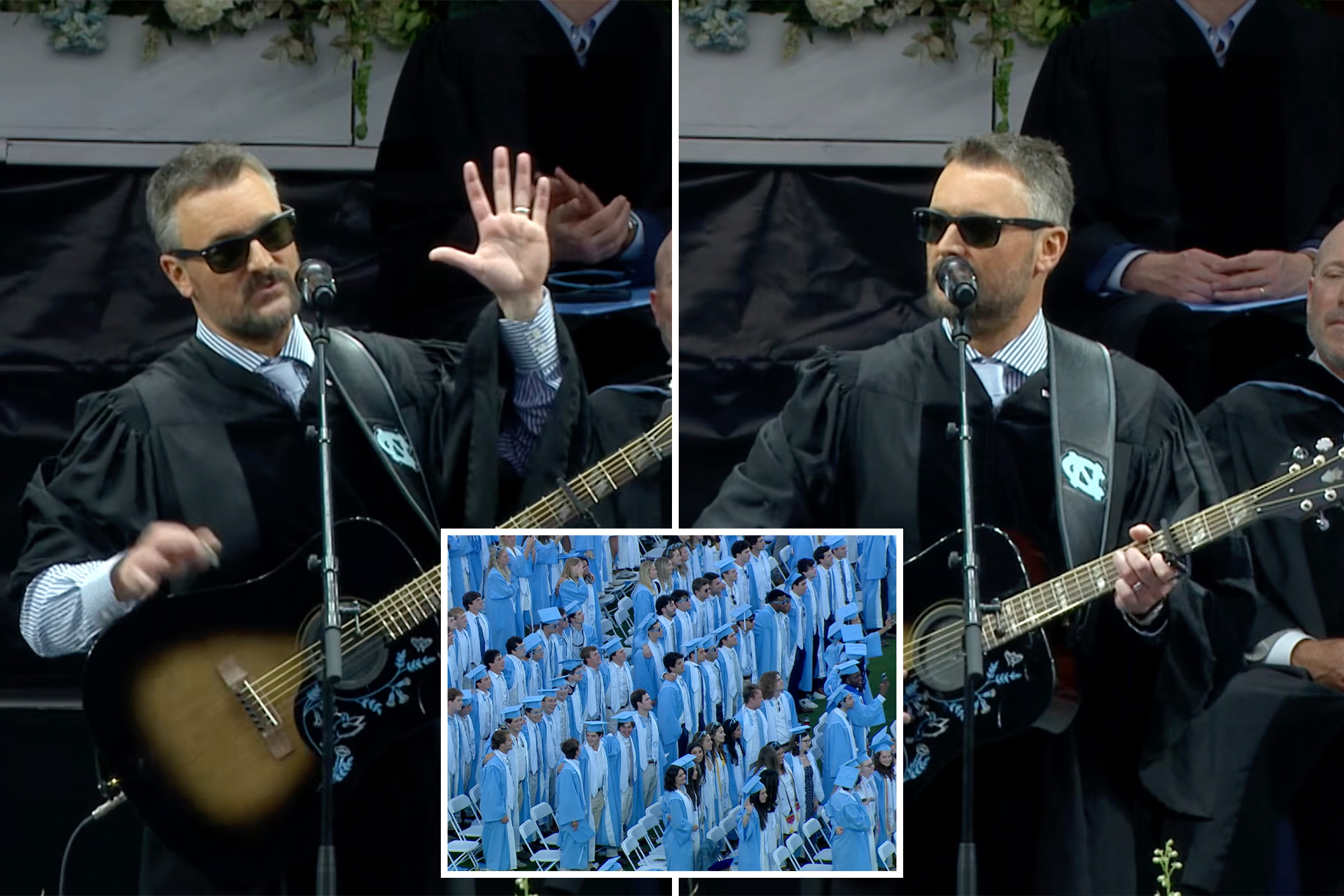 Eric Church delivers ‘greatest commencement speech ever’ in viral address to University of North Carolina graduates