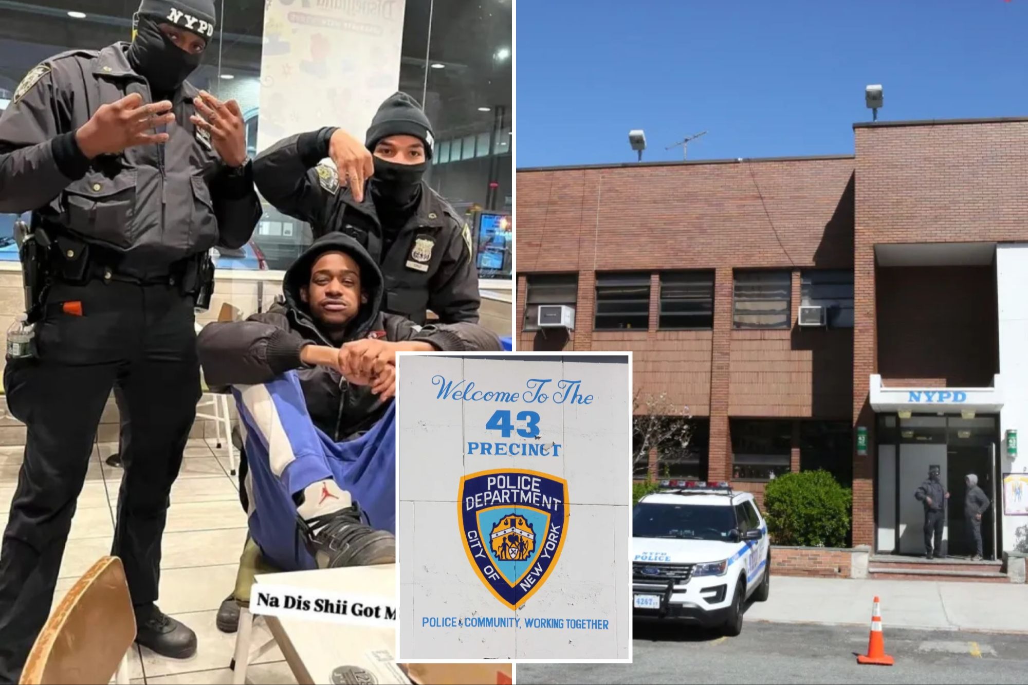 Exclusive | Blood relations: NYPD cops under fire for flashing symbols of NYC’s most violent gang