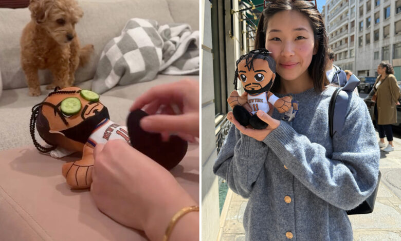 Exclusive | Reverse the curse: Knicks fan brings back Jalen Brunson voodoo doll — team wins 3 straight