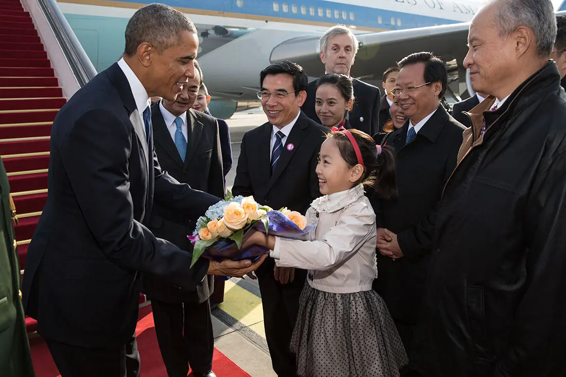 Fact check: Trump and Obama did not get differing receptions during their state visits to China | The Express Tribune