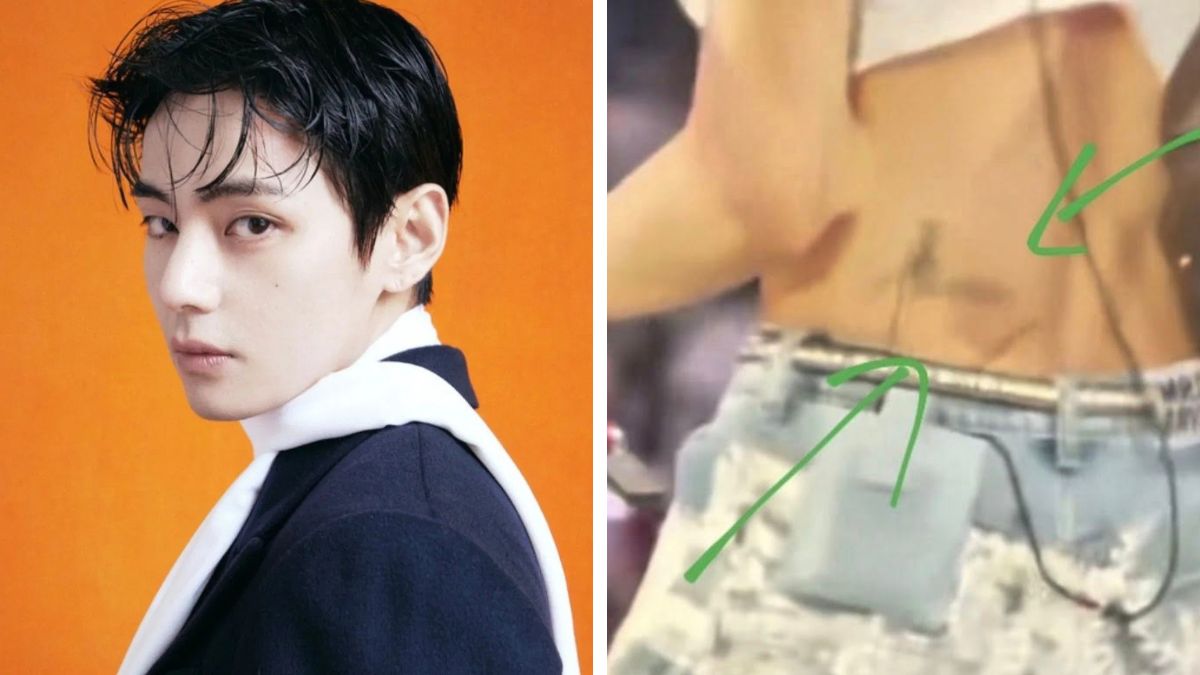 Fans Spot Possible New Tattoo on BTS Taehyung’s Lower Back at Stanford Show